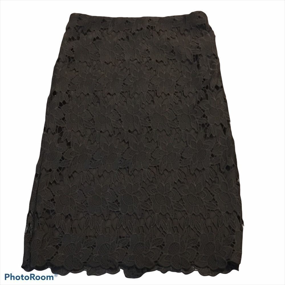 NWT Catherine Malandrino Lace Pencil Skirt SZ 6